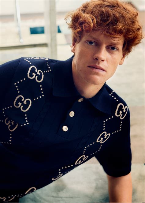 jannik sinner gucci model|jannik sinner german.